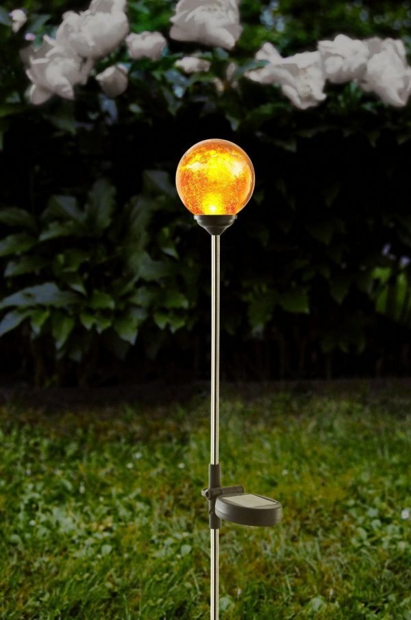 Star Trading Solc Gång Glas Amber Aurinkokennovalaisin Oranssi