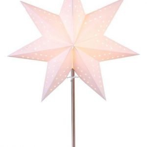 Star Trading Tähti ja jalusta Valkoinen