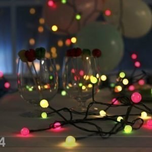 Star Trading Värikkäät Valot Party 80 Led