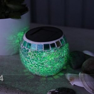 Star Trading Väriä Muuttava Led Lyhty Aurinkoenergialla