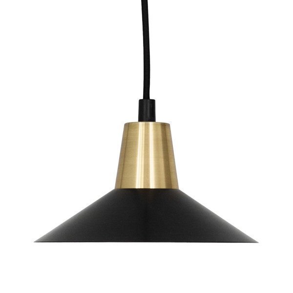 Studio Joanna Laajisto Edit Riippuvalaisin Musta / Messinki