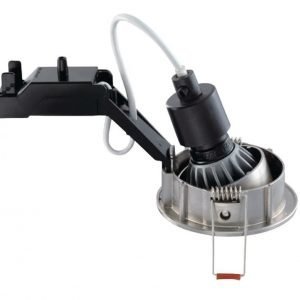 SylSpot GU10 LED brushed aluminium