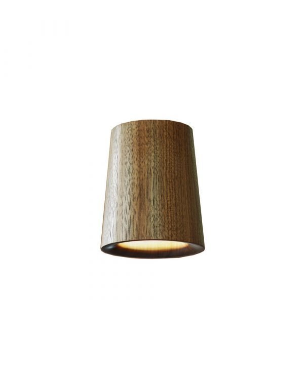 Terence Woodgate Solid Downlight Cone Alasvalo Walnut