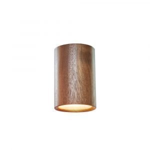 Terence Woodgate Solid Downlight Cylinder Alasvalo Walnut