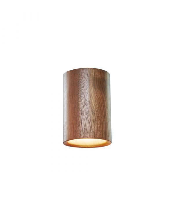Terence Woodgate Solid Downlight Cylinder Alasvalo Walnut