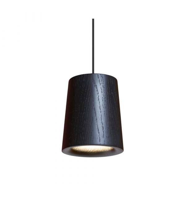 Terence Woodgate Solid Riippuvalaisin Cone Black Stained Oak