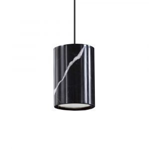 Terence Woodgate Solid Riippuvalaisin Cylinder Nero Marquina Marble