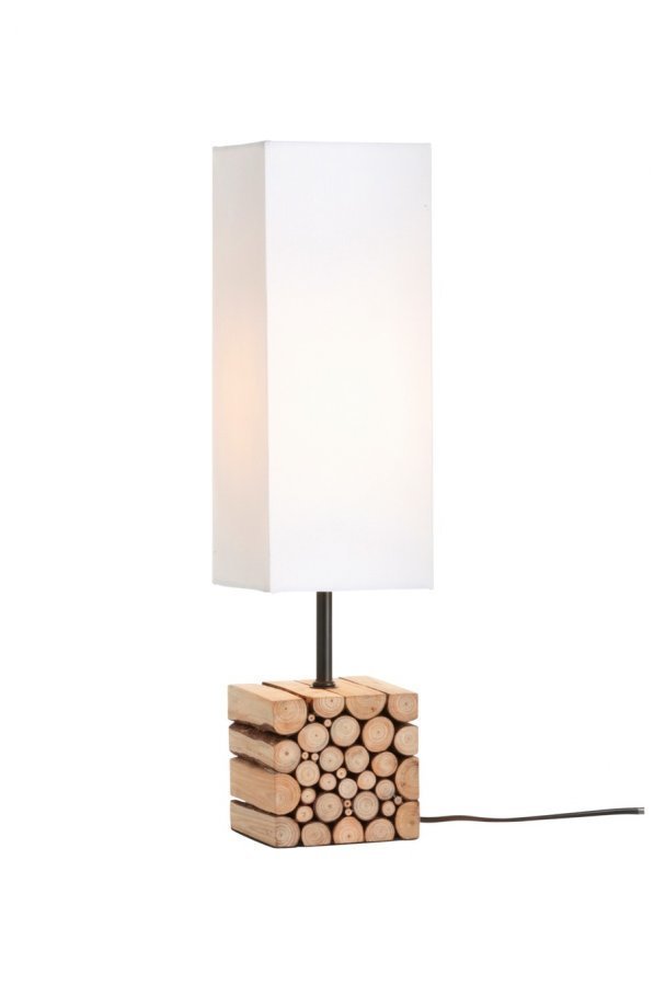 Timber Pöytävalaisin Pieni Ruskea