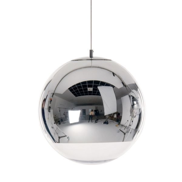 Tom Dixon Mirror Ball Kattovalaisin Kromi 40 Cm