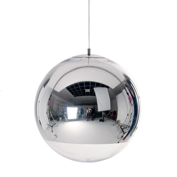 Tom Dixon Mirror Ball Kattovalaisin Kromi 50 Cm