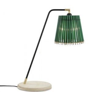 Tom Rossau Pencil Korkea Pöytävalaisin Vihreä / Musta