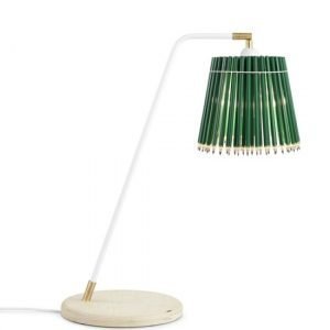 Tom Rossau Pencil Korkea Pöytävalaisin Vihreä / Valkoinen