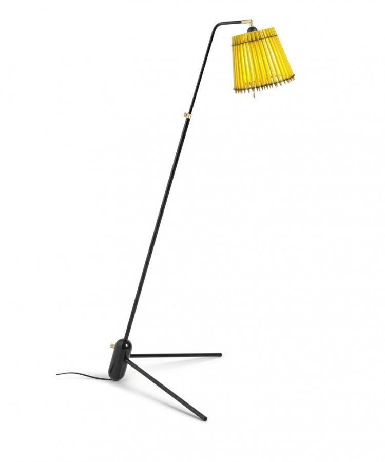 Tom Rossau Pencil Lattiavalaisin Keltainen / Musta