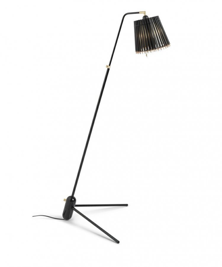 Tom Rossau Pencil Lattiavalaisin Musta / Musta