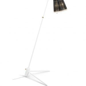 Tom Rossau Pencil Lattiavalaisin Musta / Valkoinen