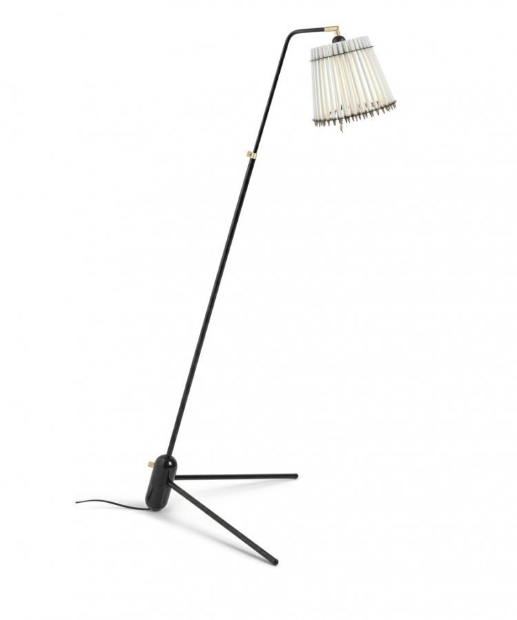 Tom Rossau Pencil Lattiavalaisin Valkoinen / Musta