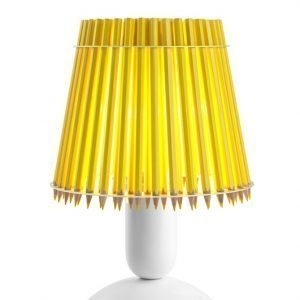 Tom Rossau Pencil Pöytävalaisin Keltainen / Valkoinen