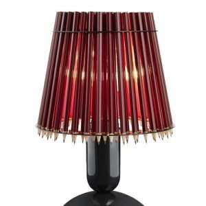 Tom Rossau Pencil Pöytävalaisin Punainen / Musta