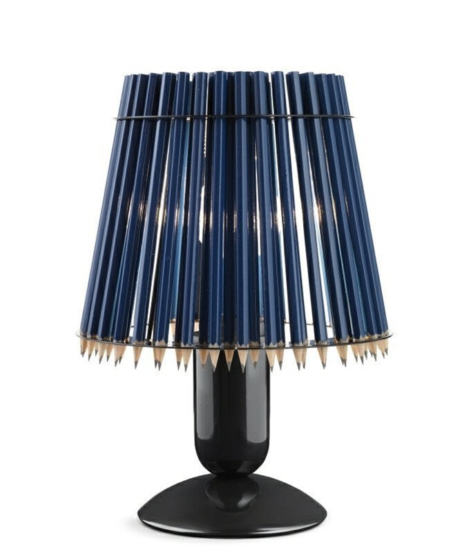 Tom Rossau Pencil Pöytävalaisin Sininen / Musta