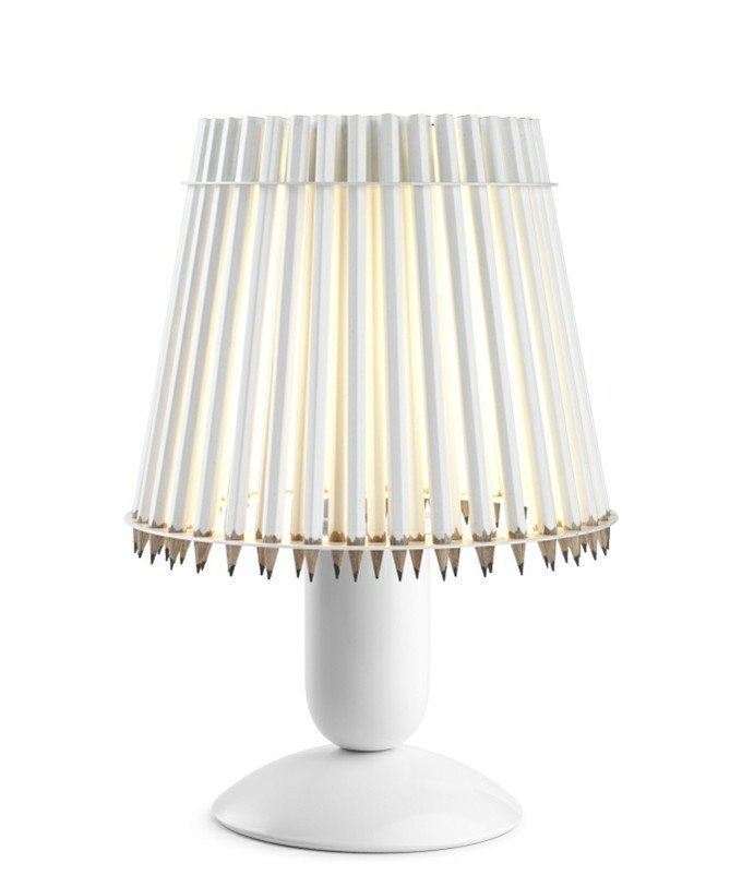 Tom Rossau Pencil Pöytävalaisin Valkoinen / Valkoinen