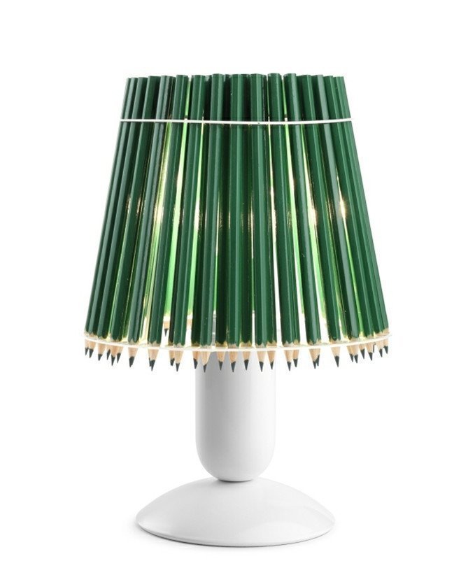 Tom Rossau Pencil Pöytävalaisin Vihreä / Valkoinen