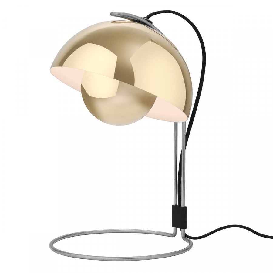 &Tradition Flowerpot Vp4 Pöytävalaisin Kiillotettu Messinki