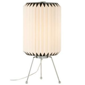 Trilamp Drum Pöytävalaisin Valkoinen / Musta