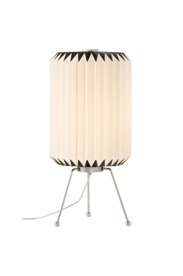 Trilamp Drum Pöytävalaisin Valkoinen / Musta