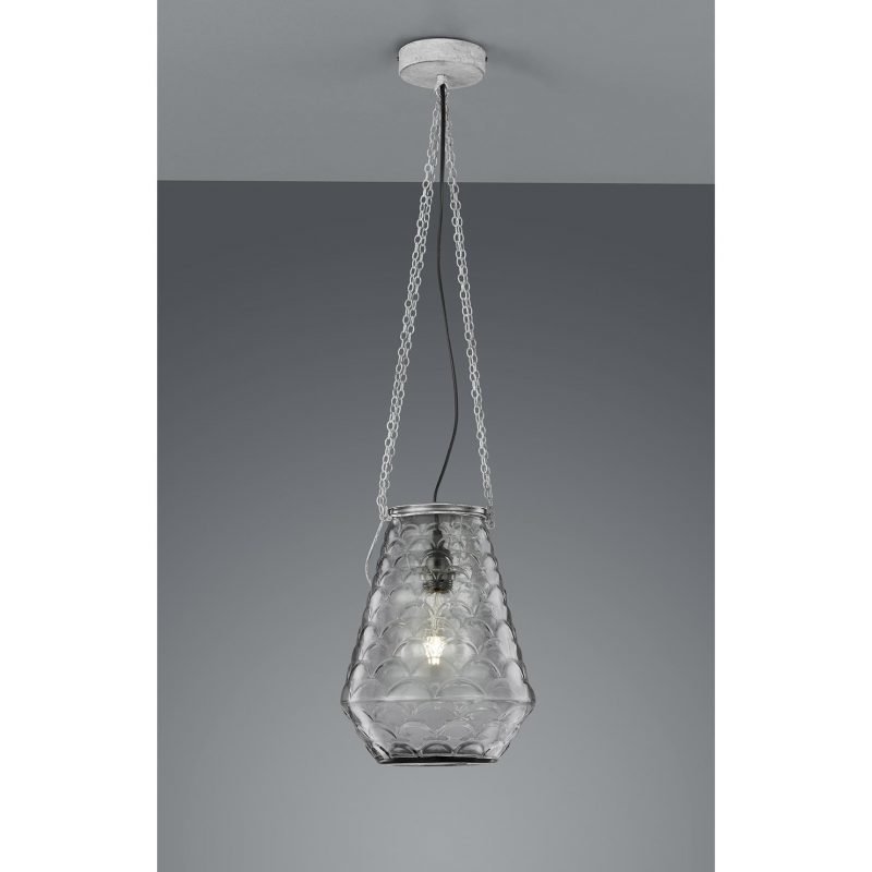 Trio Berta riippuvalaisin 1xE27 antiikkiharmaa