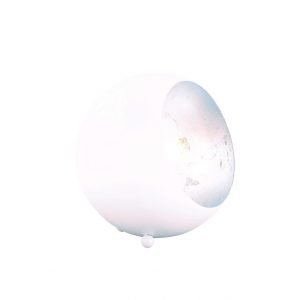 Trio Billy Pöytävalaisin Valkoinen / Hopea