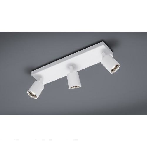 Trio CAYMAN LED spotti 3-osainen valkoinen