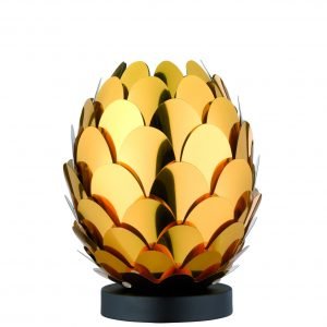 Trio Choke Pöytävalaisin Kulta / Musta E14