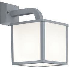 Trio Cubango ulkoseinävalaisin 1x LED E27 6 W harmaa (221560187)