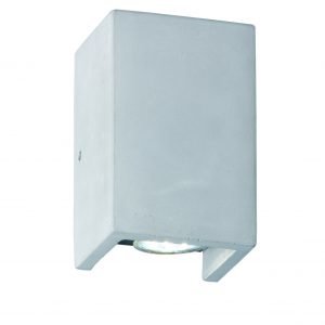 Trio Cube Seinävalaisin Betoni