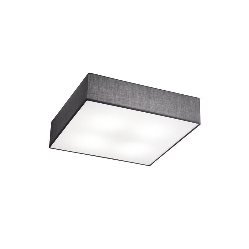 Trio Embassy kattovalaisin 4xE27 harmaa