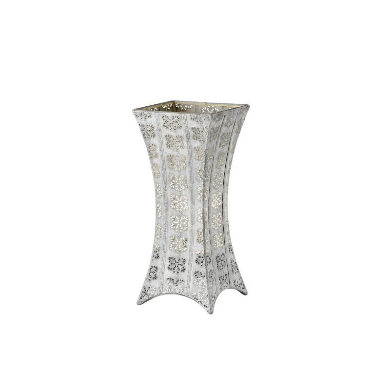 Trio Farina pöytävalaisin 1xE14 antiikkiharmaa