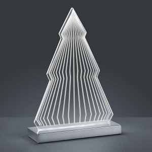 Trio Fir Led Pöytävalaisin Kromi 7 W