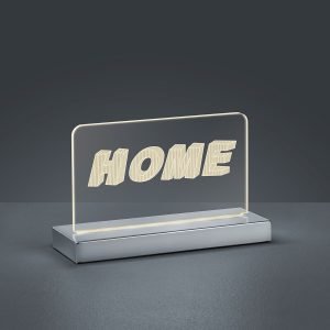 Trio Home Led Pöytävalaisin Kromi 7 W