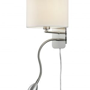 Trio Hotel Led Seinävalaisin Lukuvalolla Valkoinen E14 3