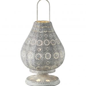 Trio Jasmin Pöytävalaisin Antiikinharmaa