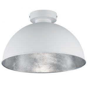 Trio Jimmy Plafondi Valkoinen Hopea