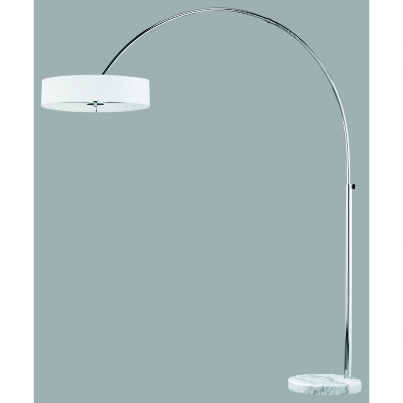 Trio Kaari lattiavalaisin (valkoinen)