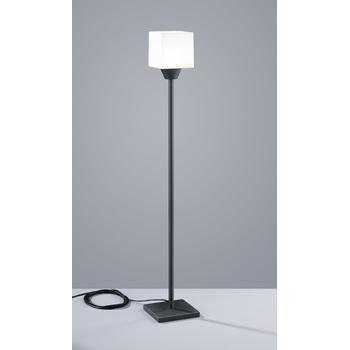 Trio Kama lattiavalaisin 1x LED E27 6 W musta (421460142)