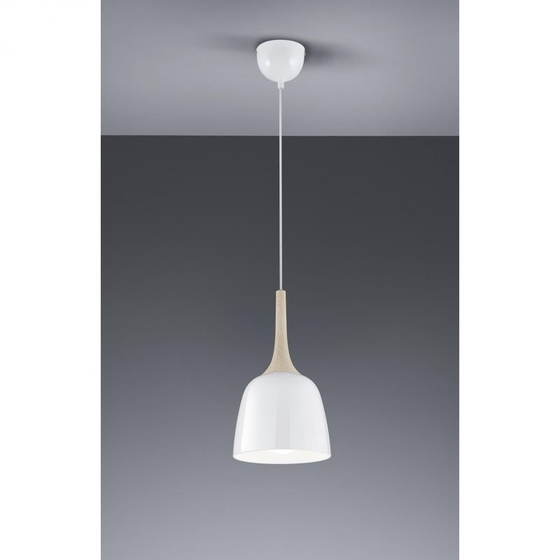 Trio Kannan riippuvalaisin 1xE27 valkoinen