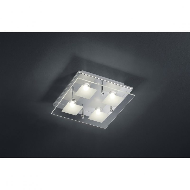 Trio Kattovalaisin Piazza -4 os. SMD-LED 4x4