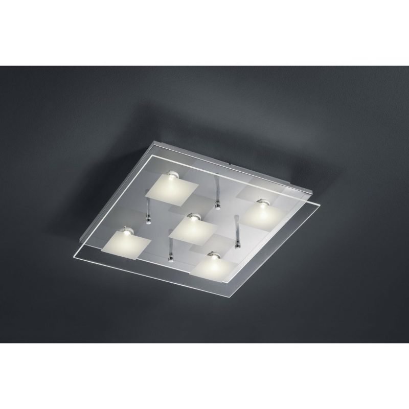 Trio Kattovalaisin Piazza -5 os. SMD-LED 5x4