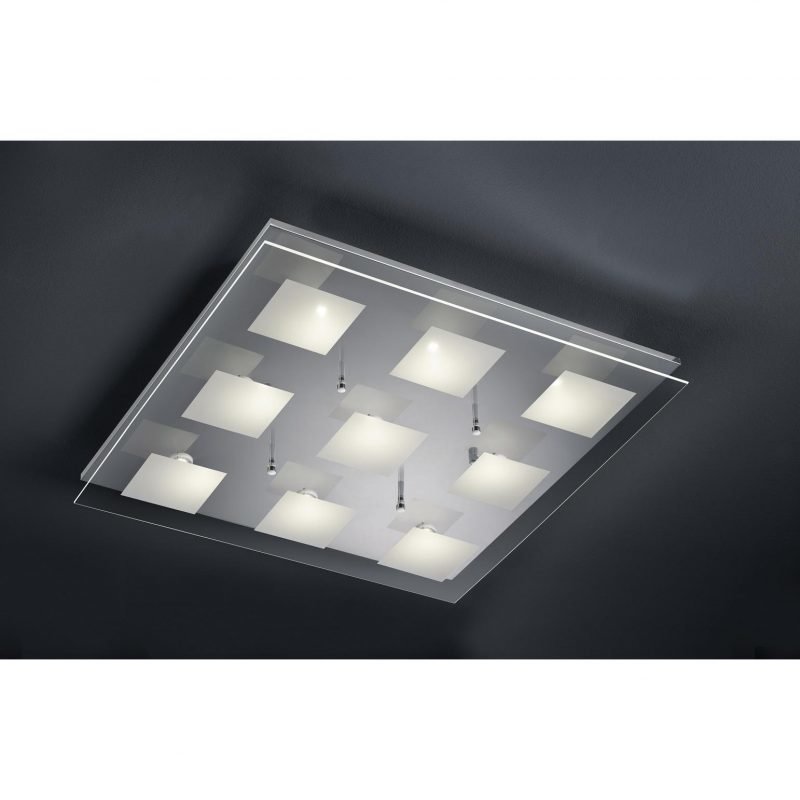 Trio Kattovalaisin Piazza -9 os. SMD-LED 9x4