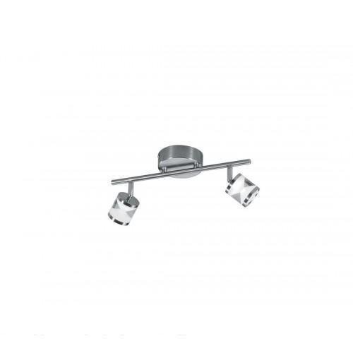 Trio LED Cassini kattovalaisin teräs 2 x 4