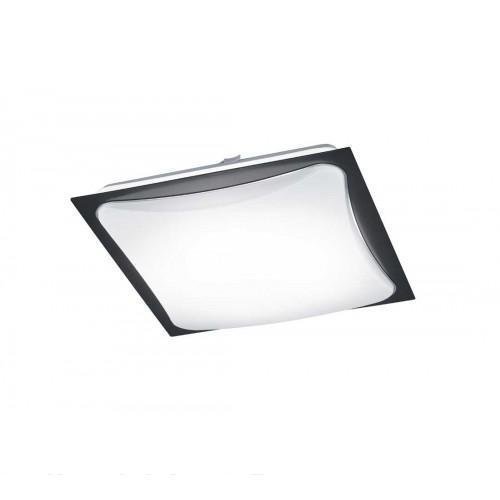 Trio LED Cornet plafondi musta 40 x 40 cm 18 W