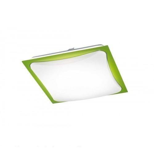 Trio LED Cornet plafondi vihreä 40 x 40 cm 18 W